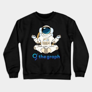 The graph  Crypto Cryptocurrency Grt  coin token Crewneck Sweatshirt